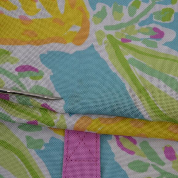 Lilly Pulitzer x Estee Lauder Tote Bag Floral Preppy Green - Picture 10 of 11